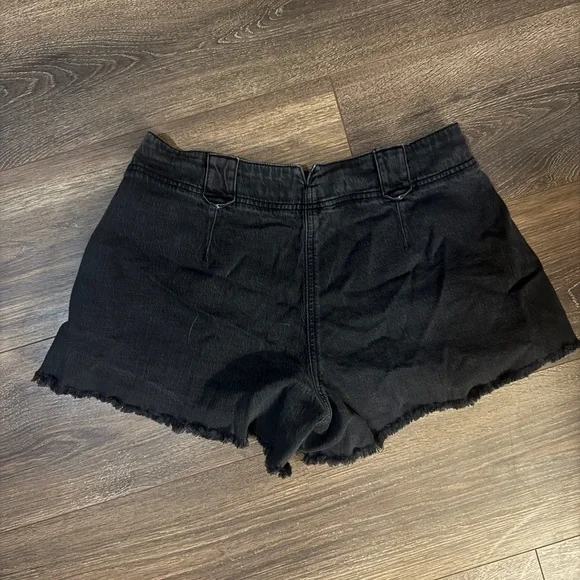 American Eagle Outfitters Dark Gray Denim Skort - Picture 5 of 6